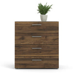 Pepe Chest of 4 Drawers in Walnut 
