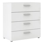 Pepe Chest of 4 Drawers in White 