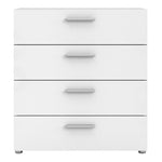 Pepe Chest of 4 Drawers in White 