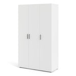 Pepe Wardrobe with 3 Doors in White 