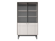 Japandi Tall Display Cabinet 104cm