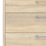Prima Bookcase 1 Shelf With 2 Drawers + 2 File Drawers In Oak 