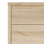 Prima Bookcase 1 Shelf with 2 Drawers and 2 Doors in Oak 