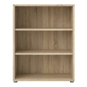 Prima Bookcase 2 Shelves in Oak 