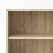 Prima Bookcase 2 Shelves in Oak 