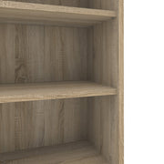 Prima Bookcase 2 Shelves in Oak 