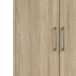 Prima Bookcase 2 Shelves with 2 Doors in Oak 