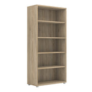 Prima Bookcase 4 Shelves in Oak 