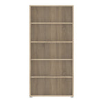Prima Bookcase 4 Shelves in Oak 