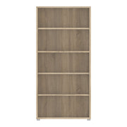 Prima Bookcase 4 Shelves in Oak 