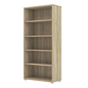 Prima Bookcase 4 Shelves in Oak 