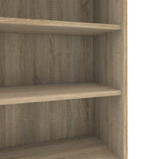 Prima Bookcase 4 Shelves in Oak 
