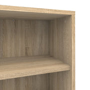Prima Bookcase 4 Shelves in Oak 