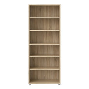 Prima Bookcase 5 Shelves in Oak 