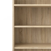 Prima Bookcase 5 Shelves in Oak 