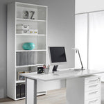 Prima Bookcase 5 Shelves in White 