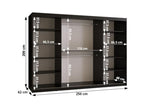 Ramiro I Sliding Door Wardrobe 250cm 