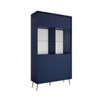 Rose Tall Display Cabinet 106cm