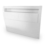 Rosy White High Gloss Ottoman Bed - Storage Lift Up | Single 3FT 