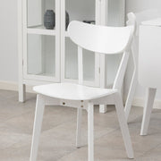 Roxby Dining Chair in White Set of 2 