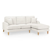 Rupert Sofa - Fabric Beige Right Hand Facing Corner - 215 x 160 CM 