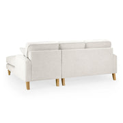 Rupert Sofa - Fabric Beige Right Hand Facing Corner - 215 x 160 CM 