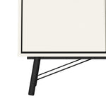 Ry Sideboard with 1 Door 2 Drawers in Matt White 