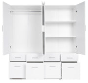 Snow 05 Hinged Door Wardrobe 181cm
