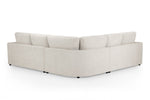 Sable Sofa Cream Large Corner 