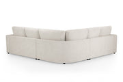 Sable Sofa Cream Large Corner 
