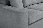 Sable Sofa Grey Large Corner 