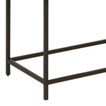 Seaford 2 Glass Door Display Cabinet in Black & Oak 