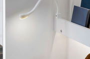 Set of Two Flexible LED Lamps With USB Port for Bed Concept 