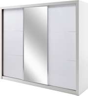 Siena 12 Sliding Door Wardrobe 258cm with LED 