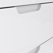 Sienna TV Unit  in White/White High Gloss 