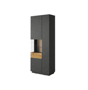 Silke 12 Tall Display Cabinet [Left]