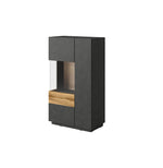 Silke 42 Display Cabinet 80cm [Left]