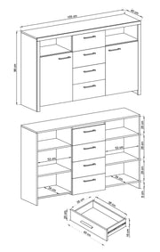Sky Display Sideboard Cabinet