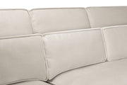 Sloane Sofa Cream U Shape Corner - 335 x 190 x 190 CM 