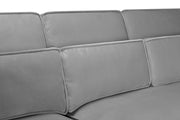 Sloane Sofa Grey U Shape Corner - 335 x 190 x 190 CM 