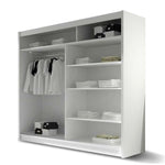 Stealth II 180cm Sliding Door Wardrobe Sonoma 