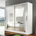 Stealth V 180cm Sliding Door Wardrobe White 