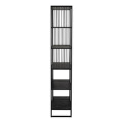 Strington Bookcase with 5 Shelves in Black 