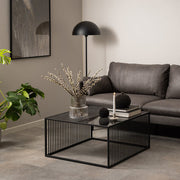 Strington Square Coffee Table in Black 