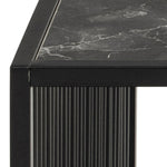 Strington Square Coffee Table in Black 