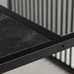 Strington Square Coffee Table in Black 