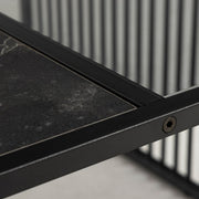 Strington Square Coffee Table in Black 