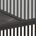 Strington Square Coffee Table in Black 