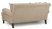 Summer Beige Fabric 2 Seater Sofa