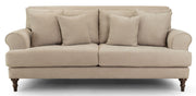 Summer Beige Fabric 3+2 Seater Sofa Set